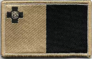 Coyote Maltese Flag Patch Fits For VELCRO® BRAND (2" x 3 1/4" in) - Picture 1 of 1