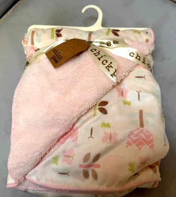 Chick Pea Niñas Bebé Manta Mariposas Tulipán Floral Seguridad Lovey NUEVA ETIQUETA Foto 1 de 4