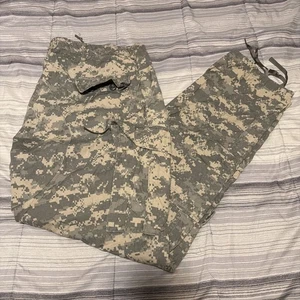 US Militär Hose Herren Large Lang 37x32 Grün Army Kampfhose Digital Camo - Bild 1 von 7
