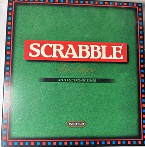 DELUXE SCRABBLE - SPEARS SPIELE - ELEKTRONISCHER TIMER - Bild 1 von 5