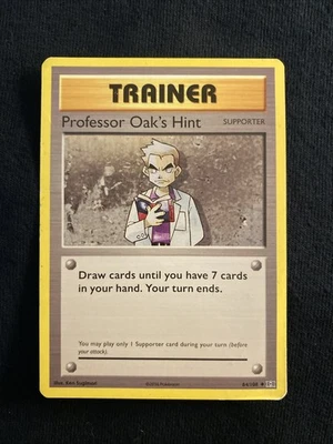 Professor Oak's Hint 84/108 Evolutions Regular - Image 1 of 2