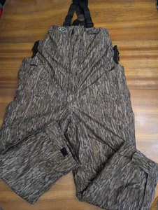 Lady Drake Women’s Insulated Bib Overalls Bottomland Mossy XL Quilted Full Zip - Picture 1 of 19