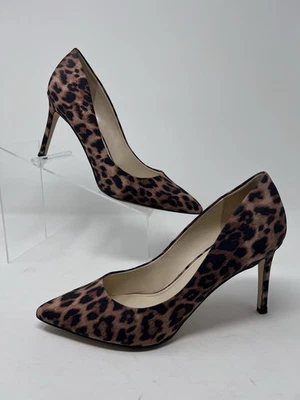Nine West Ezra Leopard Print Pointed Toe Heels Size 9M Stiletto Pumps - Image 1 of 4