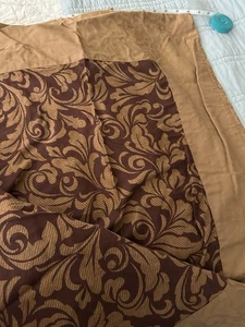 Exquisit schöne Queen Size Eddie Bauer Bettdecke in Braun, 80 x 88 - Bild 1 von 6