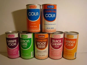 Food Club Soda Dosen 7 Stück - Bild 1 von 6