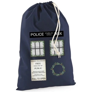 Weihnachten Polizei Box Arzt Stil Geschenke Sack inoffiziell wer inspiriert - Bild 1 von 1