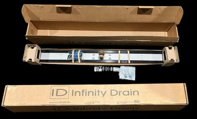 Infinity Drain FCSST 6548 SS 48" Kit de Drenaje Lineal Serie FCS Acero Inoxidable Foto 1 de 4