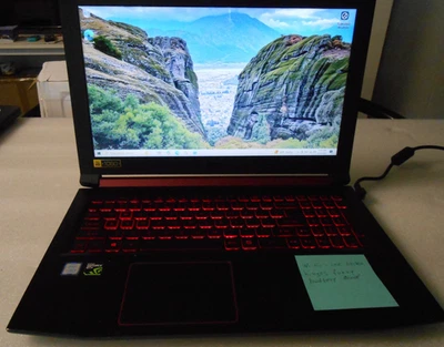 Acer Nitro 5 I5  1650ti No HDD 512GB SSD  16GB Ram as is #A02 - Image 1 of 4