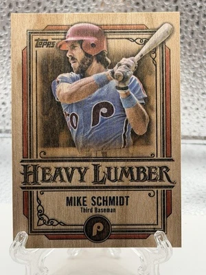 2025 Topps Update Series Mike Schmidt Heavy Lumber Philadelphia Phillies - Image 1 of 2