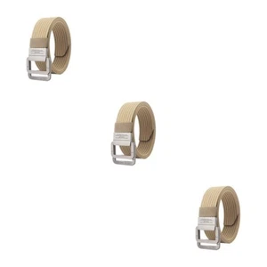 2/3 Double Loop Buckle Makes Belt Easy To And Adjust Durable Double D-Rings Belt - Picture 1 of 42