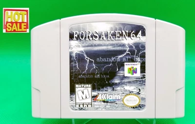 Forsaken 64 Nintendo 64 N64 100% AUTÉNTICO - COMO NUEVO - PROBADO Y FUNCIONA - WoW Foto 1 de 4