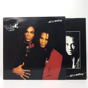 Milli Vanilli All Or Nothing Vinyl LP 1988 Cooltempo Classic Pop Album - Foto 1 di 4