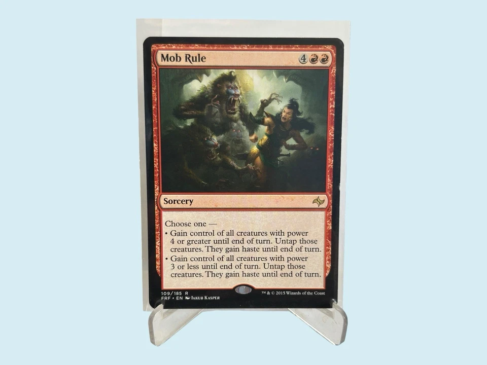 Mob Rule, MTG Fate Reforged, NM, Magic the Gathering MTG - Image 1 of 1