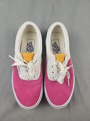 Zapatos para mujer Vans 5.5 Era plataforma mini pana multicolor parte superior baja bloque de color Foto 1 de 4