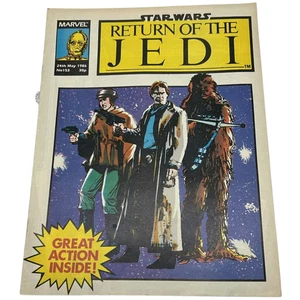 Return of the Jedi No 153 14th May 1986 Star Wars Weekly Comic Marvel - Picture 1 of 3