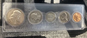 1956 Silver Type Coin (3) Set Whitman Holder - Picture 1 of 4