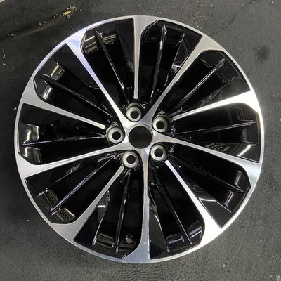 Lexus Machined Black LS500 LS500H OEM Wheel 20” 2022-2024 Rim Factory 74370B - Image 1 of 4