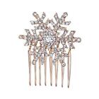  Christmas Gift Winter Party Headpiece Accessory Clear Clear Rose Gold-Tone
