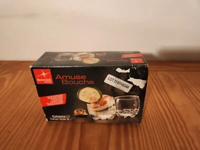 Juego de 6 vasos estilo italiano Bormioli Rocco Amuse Bouche  Foto 1 de 4