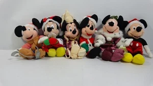 6 Walt Disney Store Mickey Mouse Bean Bag Plush - King Arthur - 1999 Lt Edition - Picture 1 of 17