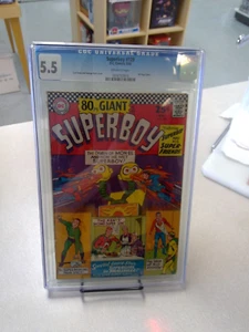 Superboy #129 Curt Schwan Cover CGC 5.5 DC Comics 1966 80 Seiten Riese - Bild 1 von 6