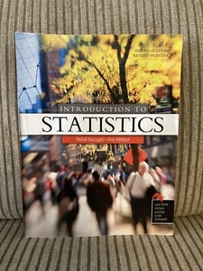 Introduction To Statistics Second 2nd Edition Revised Printing Razzaghi 2018 - Imagen 1 de 2