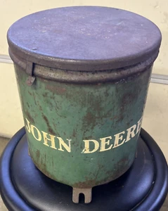Vintage John Deere Tractor Corn Seeder Hopper Rusty, No holes, good part - Picture 1 of 8