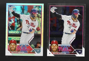 BRYCE HARPER 2023 TOPPS CROMATO RIFRATTORE E BASE ALTA QUALITÀ #3 - PHILLIES - Foto 1 di 2
