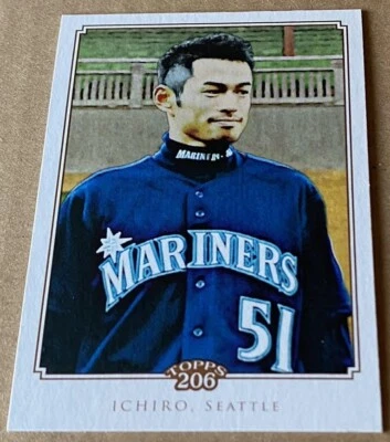 ICHIRO HOF 2010 TOPPS 206 Card #52 NM-MT Condition - Image 1 of 2