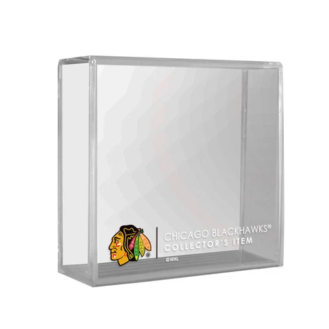 Chicago Blackhawks Official NHL Collectors Display Case for Single Puck Cover