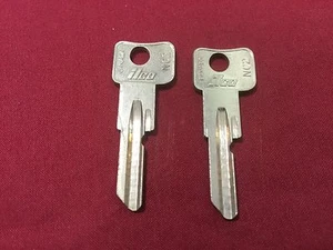 Ilco NC2 Motorcycle Key Blanks, Set of 2 - Locksmith - Imagen 1 de 3