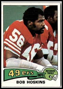 1975 Topps #442 Bob Hoskins San Francisco 49ers