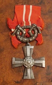 ORIGINAL FINLAND LIBERTY CROSS 1941 ORDER MEDAL WW2 WWII SUOMI ORDER FINNISH - Picture 1 of 8