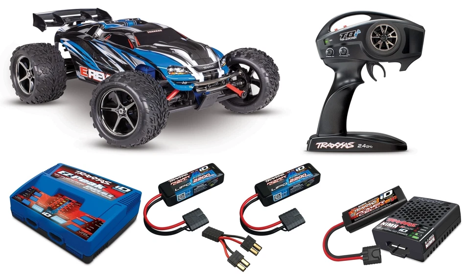 Traxxas # E-Revo 1 16 TSM blau RTR VXL RTR Brushless TRX71076-8BLUEX