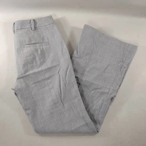 Talbots Heritage lockere Passform grau vorne flach Wolle Anzughose Damengröße 0P - Bild 1 von 9