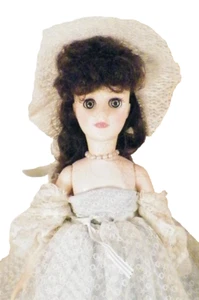 Effanbee Puppe Stolz des Südens brünett Southern Belle blaues Kleid in Box - Bild 1 von 8