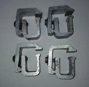 Set of 4 Aluminum Mounting Clamps for Truck Cap / Camper Shell - Heavy Duty - Bild 1 von 3