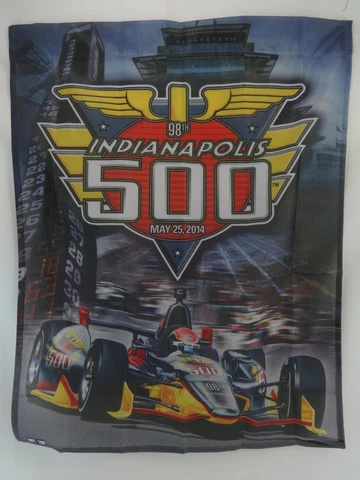 2014 Indianapolis 500 Event Collector Vertical Flag Ryan Hunter-Reay Cover