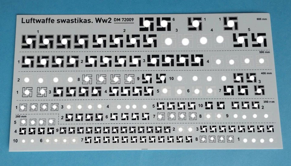 Dan Models 72009 WW2 Luftwaffe insignia decal for aircraft 1/72 - Image 1 of 1