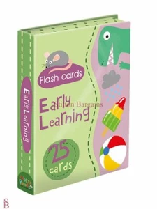 Early Learning Green Flash Card Set - BNIB - 25 fun cards - Picture 1 of 4