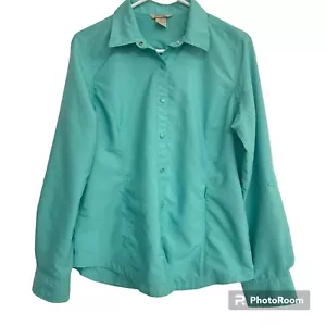 Duluth Trading Shirt Blue Size S Womens Size Small Long Sleeve Vented Outdoor - Picture 1 of 6