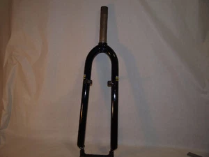 90s Kona Project Two 2 MTB Fork 26 1 1/8 Threaded 122mm 415mm black  - Picture 1 of 2