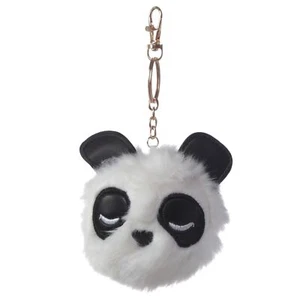 Panda Pom Pom Keyring KEY162 - Picture 1 of 6