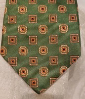 BROOKS BROTHERS - Green & Gold Woven Men's Tie