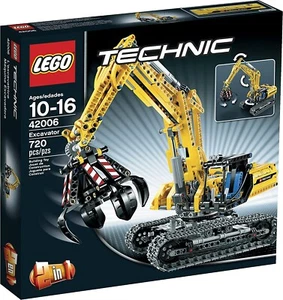 LEGO Technic 42006 2 en 1 excavadora/tractor de orugas SET retirado difícil de encontrar nuevo - Imagen 1 de 3