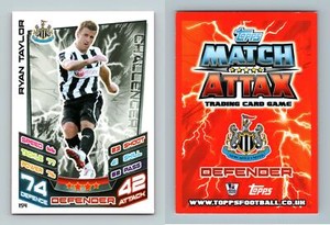 Ryan Taylor #154 - Match Attax Premier League 2012-13 Topps TCG Card