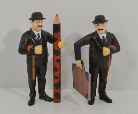 RARE 2011 Thomson & Thompson 3.5" McDonald's Action Figure Adventures Of Tintin Cover