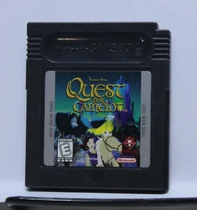 Quest For Camelot Nintendo Gameboy Color GBC Warner Bros - Picture 1 of 3