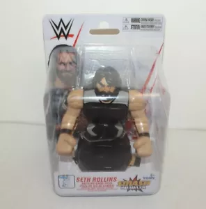 WWE Smash Brawler Seth Rollins Action Figure Brand New Tomy 2019 4" - Picture 1 of 3