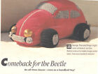  Knitting Pattern To Make A Vw Beetle Toy Car Text Re-typed For Easy Reading
